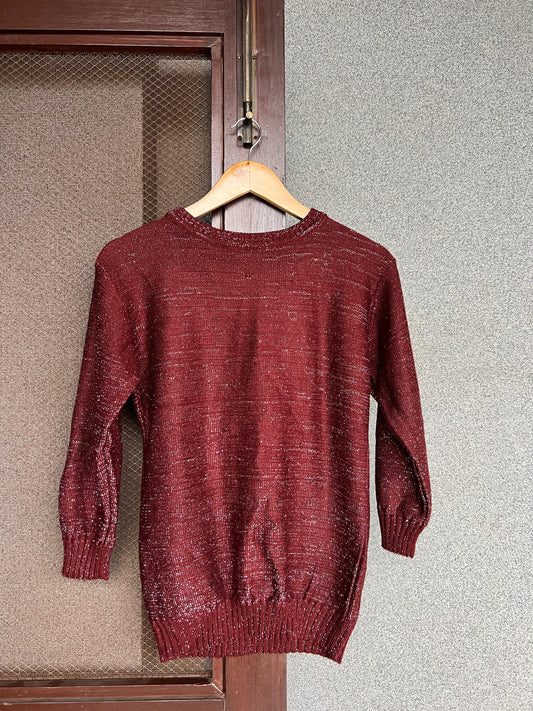 Maroon Sweater SMALL