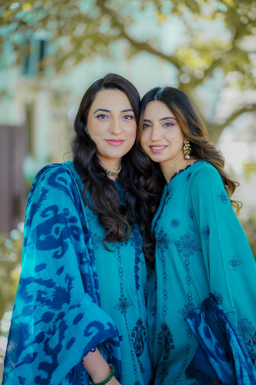 Mohagni Brand Teal Rawsilk 3pcs