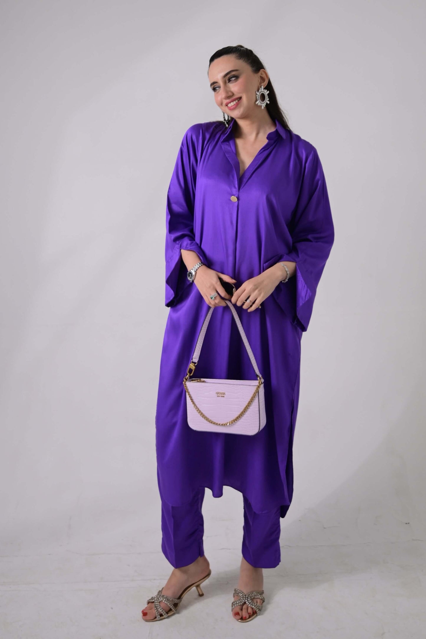 Purple Co-ord Set 2pcs