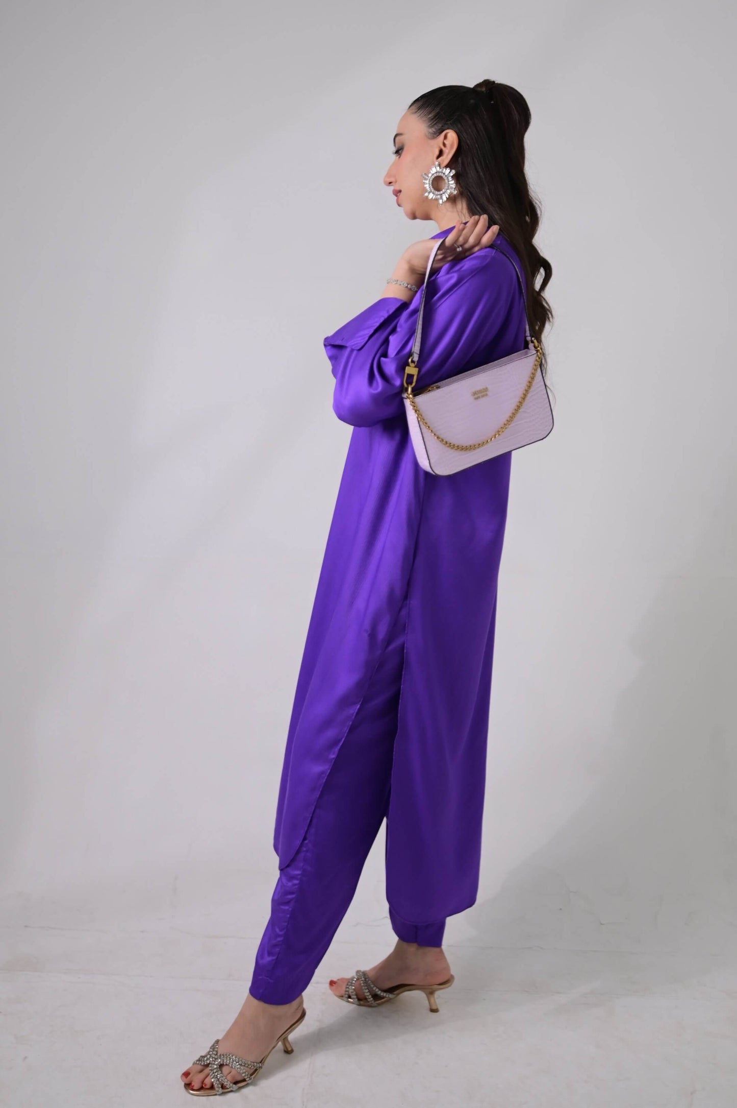 Purple Co-ord Set 2pcs