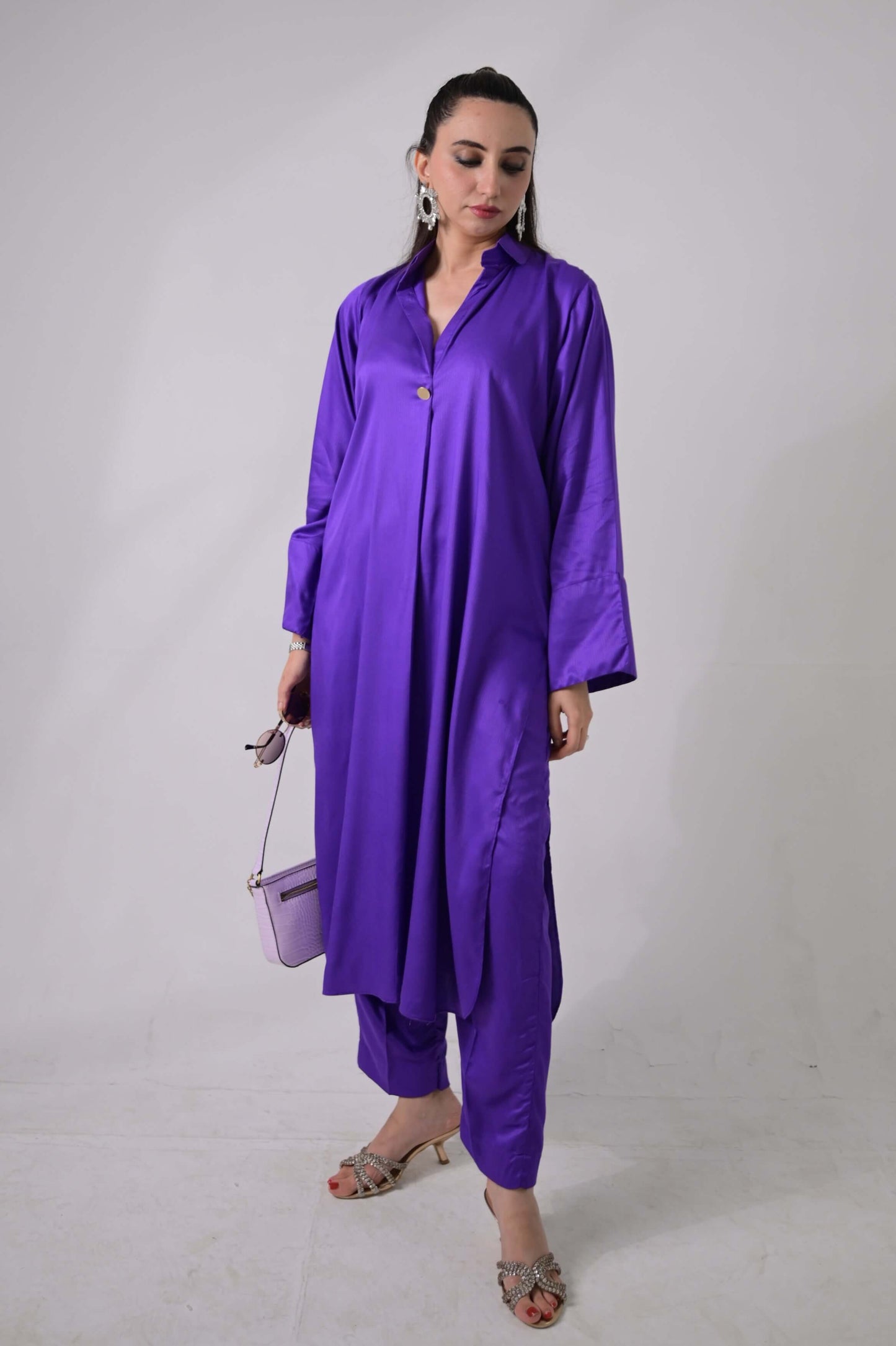 Purple Co-ord Set 2pcs